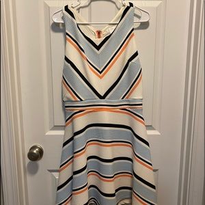 NWT Xhilaration stripped dress Size L